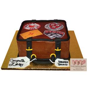 Louis Vuitton Style Luggage Cake NJ Custom Cakes – Blue Sheep Bake