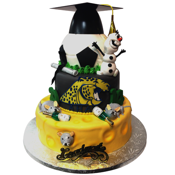 (1001) Cibola High School Graduation ABC Cake Shop & Bakery