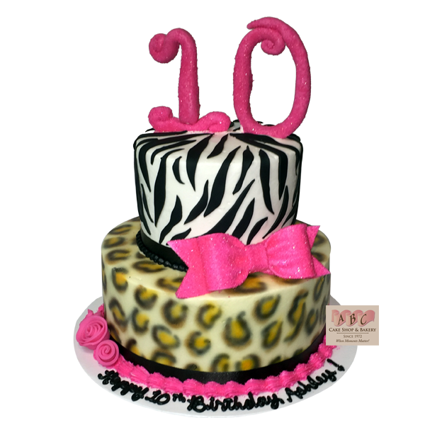 Pink Cheetah Cake Pink Cheetah Cake