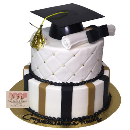 Black White Silver Grad Cake Ideas Black White Silver Grad Cake Ideas