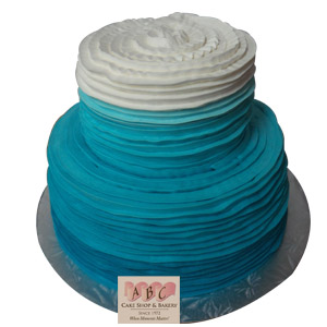 600x600 1389910749359 rainbow ombre wedding cake butterfly ombr