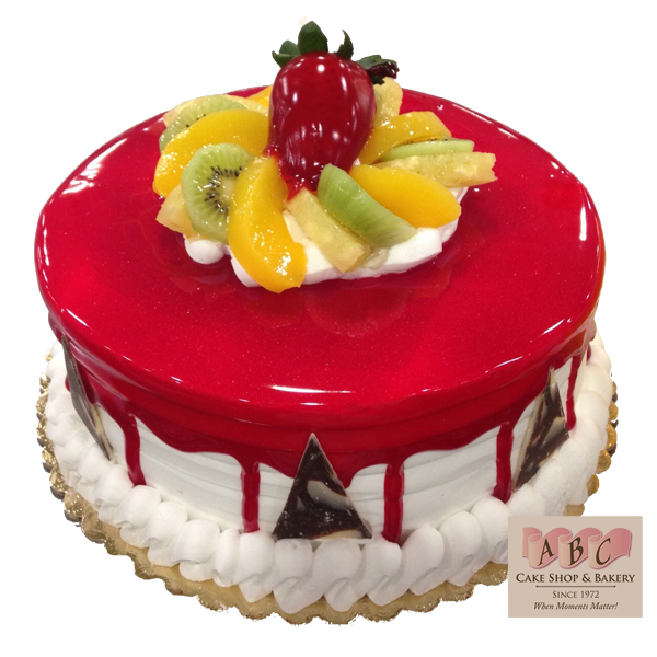 Chocolate Chip And Glace Cherry Cake
