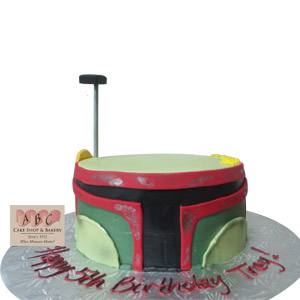 boba fett cake